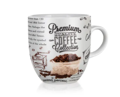 Hrnek 280ml Cafe II bílý keramika Hrnek 280ml Cafe II bílý keramika - Kuchyně stolování