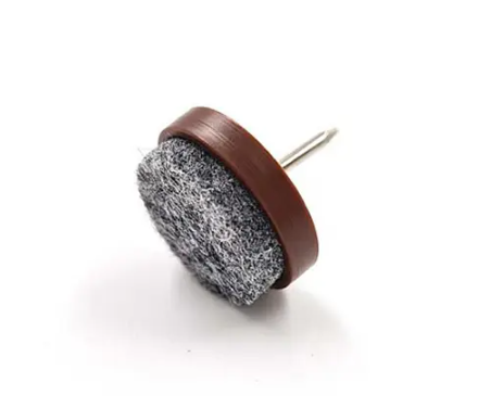 Ochrana podlah 20mm/8ks s hřebíčkem hnědá,filc Ochrana podlah 20mm/8ks s hřebíčkem hnědá,filc - Domácnost a úklid potřeby a pomůcky pro domácnost