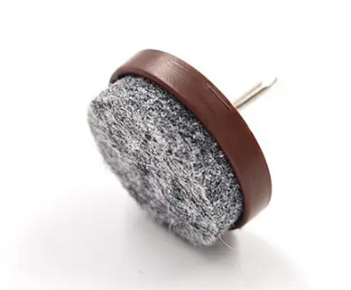 Ochrana podlah 28mm/8ks s hřebíčkem hnědá,filc Ochrana podlah 28mm/8ks s hřebíčkem hnědá,filc - Domácnost a úklid potřeby a pomůcky pro domácnost