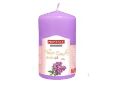 Svíčka válec Šeřík 6x11cm