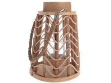 Lucerna 25x18,5cm natur, dřevo