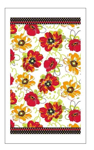 Utěrka Červené květy 38x63cm, bavlna Utěrka Červené květy 38x63cm, bavlna - Kuchyně kuchyňský textil