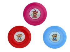 Talíř hluboký 17,3cm Medvídek modrý/růžový/červený UH