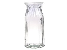 Váza 24cm Ruby řirá,sklo