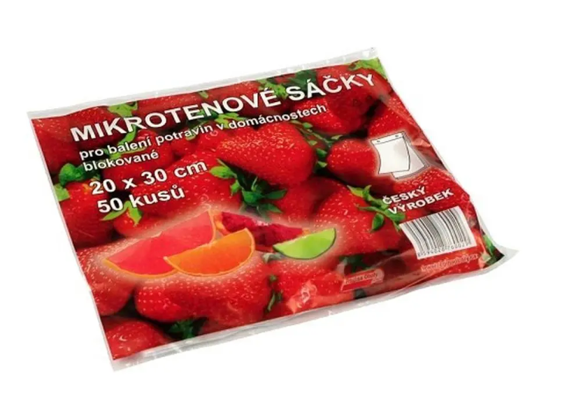 Sáček mikroten 1l/50ks 20x30cm Sáček mikroten 1l/50ks 20x30cm - Kuchyně skladování a zavařování potravin a nápojů
