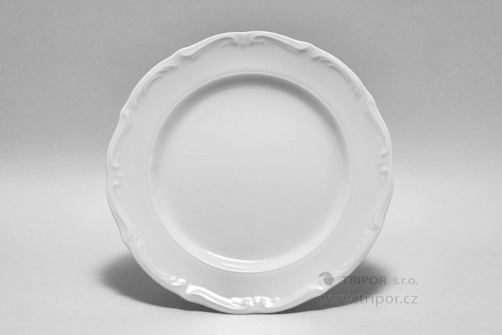 Talíř 25cm mělký Marie Tereza porcelán CZ - Kuchyně stolování