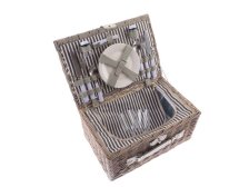 Koš piknik 2osoby+termobox proutí