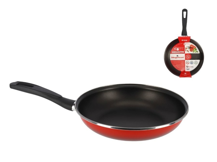 Pánev 28cm Rosso Magefesa Pánev 28cm Rosso Magefesa - Kuchyně nádobí, příslušenství