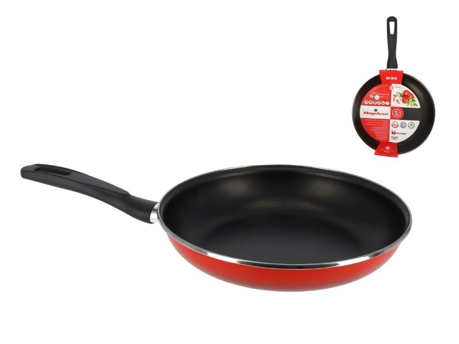 Pánev 30cm Rosso Magefesa Pánev 30cm Rosso Magefesa - Kuchyně nádobí, příslušenství