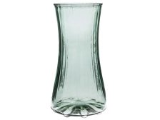 Váza 23,5cm zelená, sklo