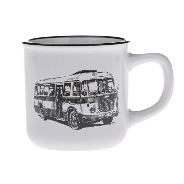 Hrnek Retro Autobus 330ml, keramika