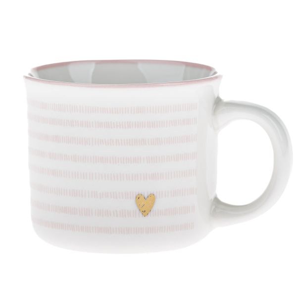 Hrnek 100ml Zlaté srdíčko, porcelán Hrnek 100ml Zlaté srdíčko, porcelán - Kuchyně stolování