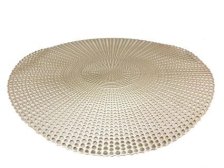 Prostírání 40cm zlatočerné, plast