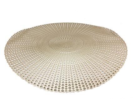 Prostírání 40cm zlatočerné, plast Prostírání 40cm zlatočerné, plast - Kuchyně stolování