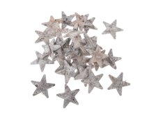 Hvězdička 2,5cm světlá, dubová kůra