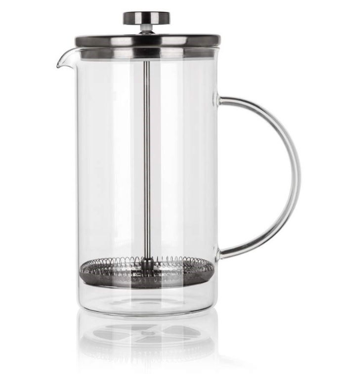 Kávovar 1l CONNIE sklo/nerez Kávovar 1l CONNIE sklo/nerez - Kuchyně nádobí, příslušenství