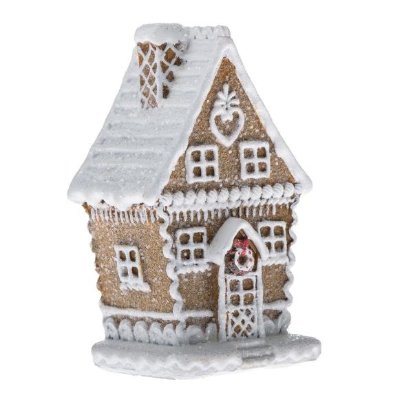 Perníková chaloupka 7x11,2cm polyresin Perníková chaloupka 7x11,2cm polyresin - Domácnost a úklid Zima + Vánoce