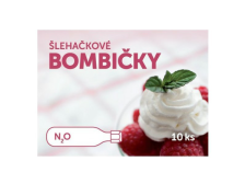 Bombička obal šlehačka/sifon 10ks