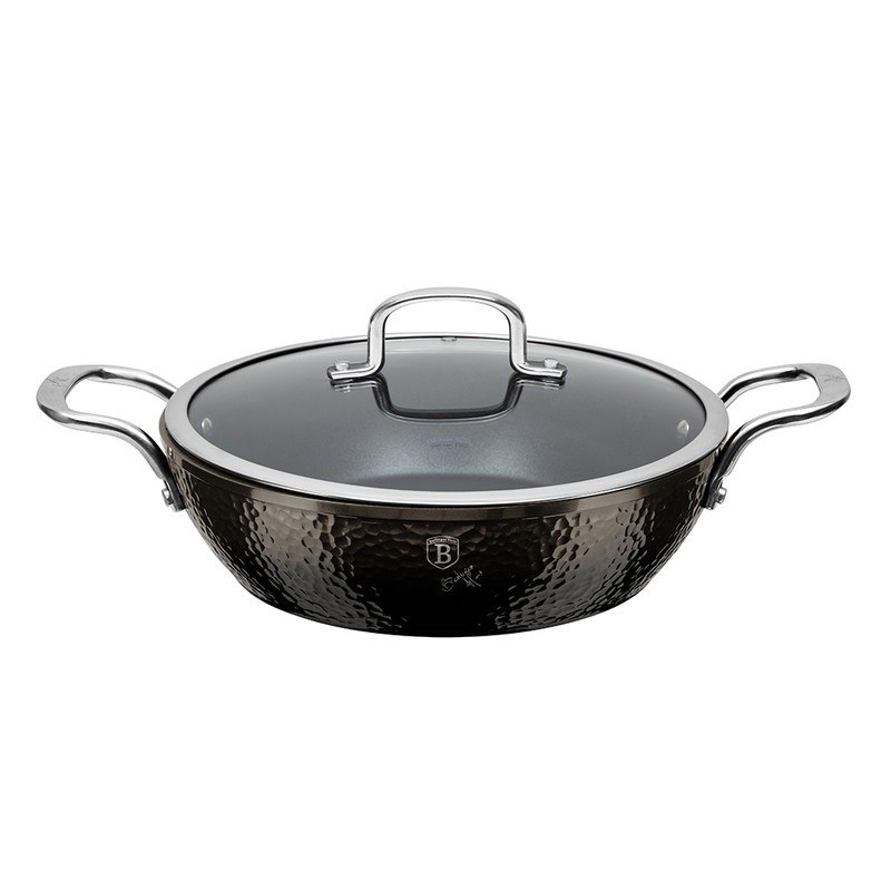 Pekáč 28cm s poklicí Shine Basalt titanový povrch Pekáč 28cm s poklicí Shine Basalt titanový povrch - Kuchyně nádobí, příslušenství
