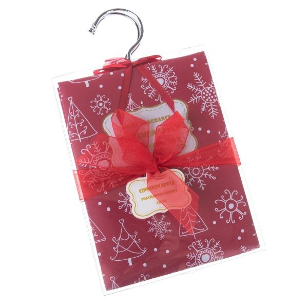 Sáček vonný 4x32g skořice/jablko závěsný Sáček vonný 4x32g skořice/jablko závěsný - Domácnost a úklid Zima + Vánoce