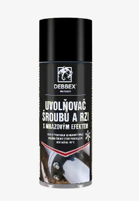 Uvolňovač šroubů a rzis mrazovým efektem 400ml DEBBEX - Tmelení, lepení, maziva maziva, oleje