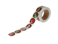 Vánoční samolepky 2,5cm/3m (120ks)