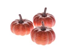 Sada dýní 3ks oranžové, plast