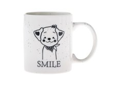 Hrnek 360ml Pejsek Smiles, porcelán
