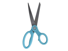 Nůžky 21cm růžové,modré