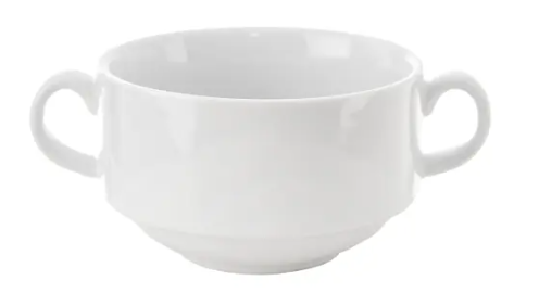 Miska 310ml/10,5cm MONA bílá stohovat.porcelán - Kuchyně stolování