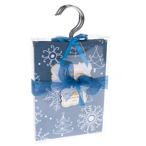 Sáček vonný 4x32g Vánoce a sníh, závěsný - Domácnost a úklid Zima + Vánoce
