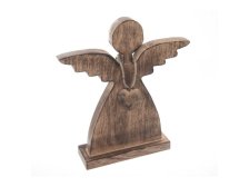 Anděl se srdcem 19x29cm, mangovník