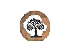 Strom života 30cm, kov/mangovník