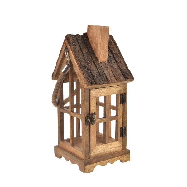 Lucerna 19x40cm závěsná, mangovník - Domácnost a úklid bytové dekorace, textilní doplňky