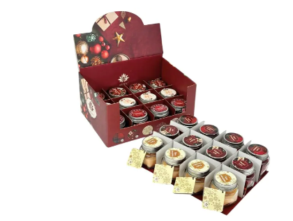 Svíčka vonná Winter 28g/10hod. mix vůní Svíčka vonná Winter 28g/10hod. mix vůní - Domácnost a úklid Zima + Vánoce