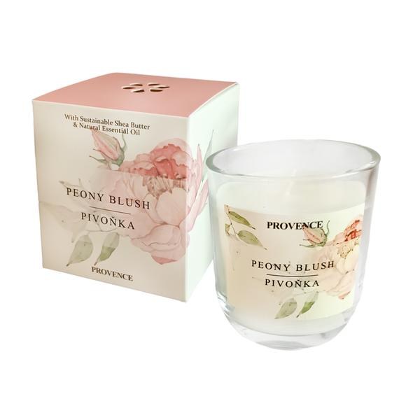 Svíčka vonná Pivoňka 158g - Domácnost a úklid bytové dekorace, textilní doplňky