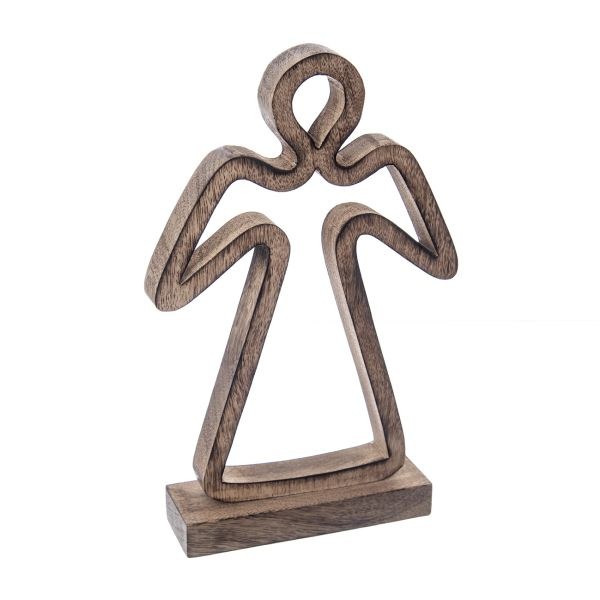 Anděl 29cm, mangovník Anděl 29cm, mangovník - Domácnost a úklid bytové dekorace, textilní doplňky