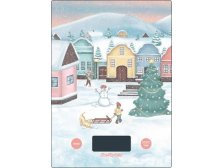 Váha kuch.5kg Vesnička, digitální