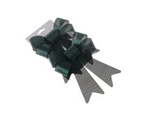 Sada mašlí 2ks tm.zelená, textil