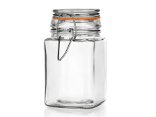 Dóza sklo+patentní uzávěr 260ml LINA