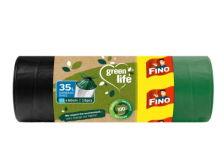 Pytle na odpad s uchy 35l/15ks BIO (53x60cm)