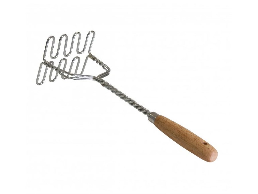 Mačkadlo brambor 36cm Cr/dřevo rukojeť Mačkadlo brambor 36cm Cr/dřevo rukojeť - Kuchyně kuchyňské náčiní a pomůcky