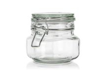 Dóza sklo+patentní uzávěr 500ml