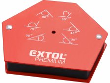 Úhelník svařovací 30°-45°-60°-75°-90°-135°/magnet, do 22kg Extol Premuim