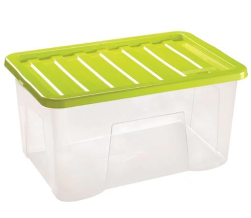 Box úlož.+víko 50l/60x40x26cm QUASAR mix barev Box úlož.+víko 50l/60x40x26cm QUASAR mix barev - Domácnost a úklid potřeby a pomůcky pro domácnost