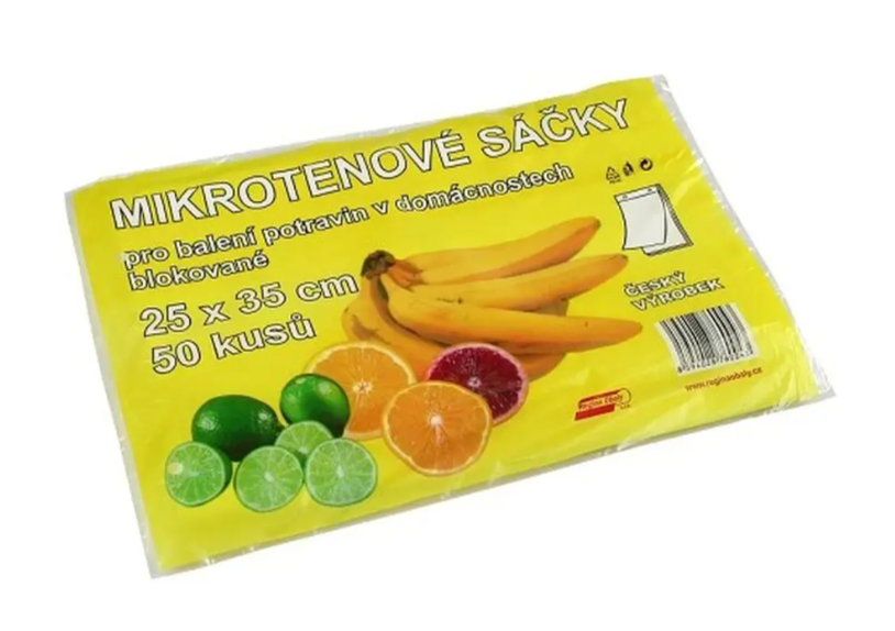 Sáček mikroten 3l/50ks 25x35cm Sáček mikroten 3l/50ks 25x35cm - Kuchyně skladování a zavařování potravin a nápojů