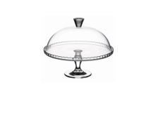 Podnos na dort+poklop 32,2cm Patisserie, sklo