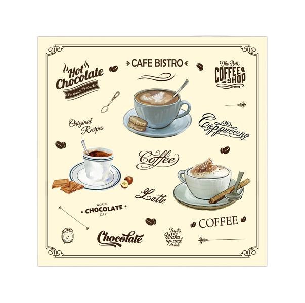 Ubrousky Café Bistro 33x33cm/3vrstvy Ubrousky Café Bistro 33x33cm/3vrstvy - Kuchyně stolování