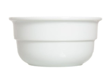 Miska vojenská 500ml/13cm bílá hladká