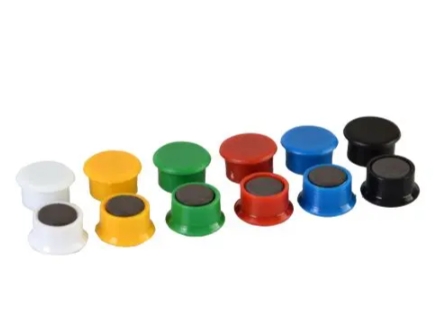 Sada magnetů 13mm/14ks mix barev Sada magnetů 13mm/14ks mix barev - Domácnost a úklid potřeby a pomůcky pro domácnost